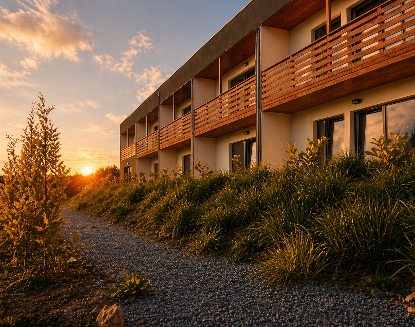 Celkový pohled na budovu